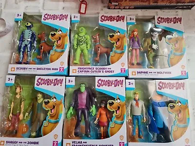 Buy Set Of 6 Different Scooby-Doo! Action Figures Twin Pack (New) FREE UK POST  • 34.49£
