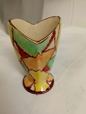 Buy West German Pottery Miniature Bud Vase Unusual Rare Glazed  • 15£