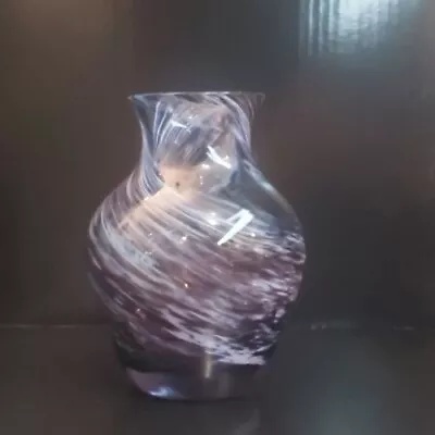 Buy Caithness Glass Vase Purple • 1.99£