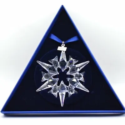 Buy Swarovski Crystal  2007 ANNUAL CHRISTMAS ORNAMENT/STAR  Original Box & Cover • 70£