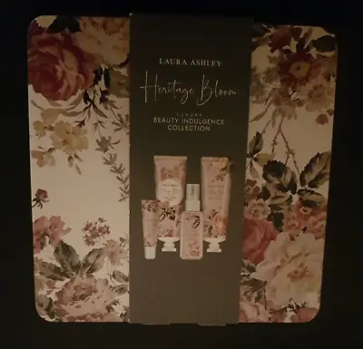 Buy Laura Ashley Heritage Bloom Luxury Beauty Indulgence Collection Gift Tin Set  • 9.80£