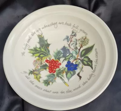 Buy Portmeirion - The Holly And The Ivy - OATMEAL CEREAL PUDDING BOWL X 1 • 9.99£