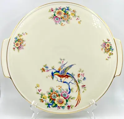 Buy Thomas Bavaria Paradies Ivory 12  Round Serving Platter; Bird Of Paradise; 3563 • 56.82£