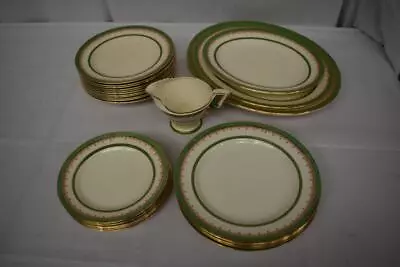 Buy Burleigh Ware Art Deco Dinner Service Made In England 26 Pieces • 4.99£
