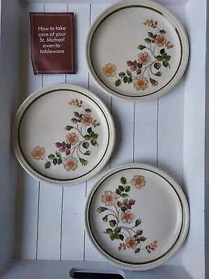 Buy Vintage Marks And Spencer Autumn Leaves Plates • 5.99£