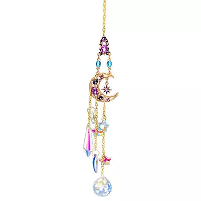 Buy Window Maker Pendant Crystal Stained Glass Hanging Ornament Sun Catchers • 8.16£