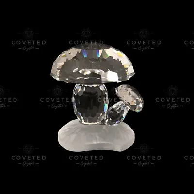 Buy Swarovski Crystal TOADSTOOLS / MUSHROOMS 119206 Mint Rare Boxed Retired • 40£