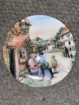 Buy Royal Doulton Plate -the Lacemaker, Old Country Crafts Edition. 1991. • 0.99£