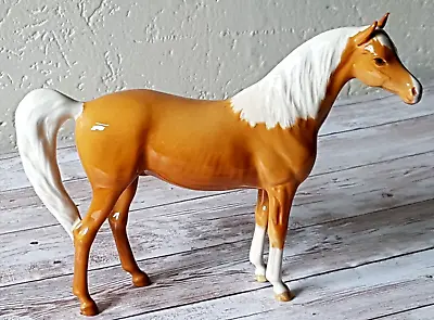 Buy Beswick Arab Xayal Palomino Stallion Beautiful Rare Gloss Model No.1265 Vgc • 69.99£