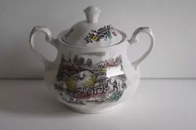 Buy A Lovely Vintage Yorkshire Ironstone Pottery Lidded Sugar Bowl. • 9.99£