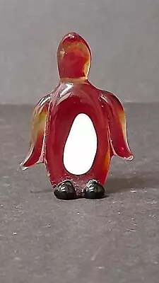 Buy Vintage  Penguin Miniature Hand Blown Murano Glass Animal Art Figurine  • 10£