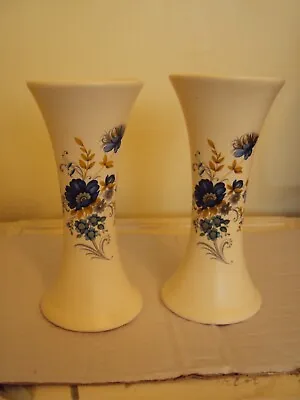 Buy Purbeck Ceramics Swanage & Purbeck Gifts Poole Dorset 2x Vases • 12.50£