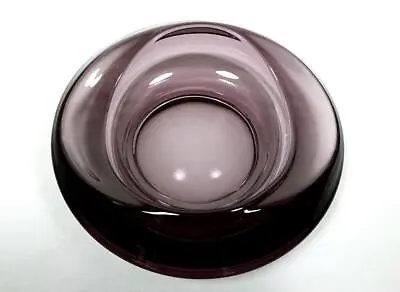 Buy Czech Glass Bowl Ashtray By Rudolf Jurnikl For Sklo Union 1960s Vintage • 29.99£