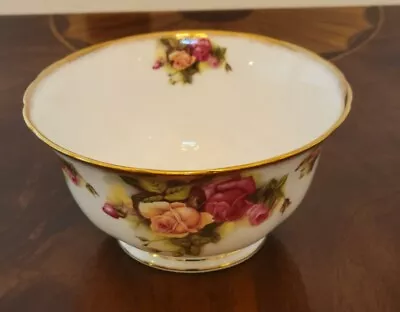 Buy Made In England Beautiful TUSCAN 5 In  Footed Bowl Virginia Rose Pattern • 12.01£
