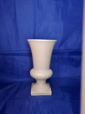 Buy Red Wing Pedestal Vase Vtg USA 5021 Ecru / French Linen Art Pottery 7¾  T • 28.88£
