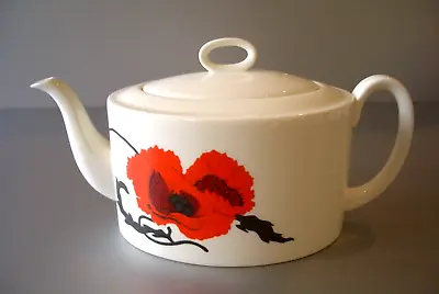 Buy Wedgwood Susie Cooper Corn Poppy - Teapot Lid  (teapot Is Badly Cracked) • 12£