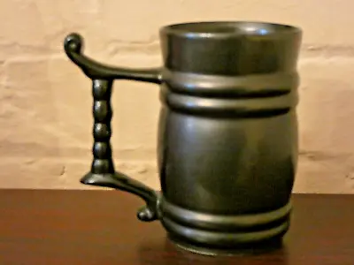 Buy Vintage Prinknash Pottery Pewter Glaze -barrel Mug - Large Size - 5.25  / 13.5cm • 17.99£