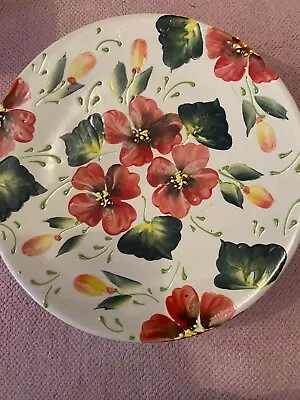 Buy Verano Round Platter Dining Kitchen Food Dishware Spanish Ceramics Serving Dish • 25£