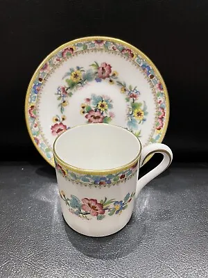 Buy Coalport Ming Rose Bone China Made In England Coffee Can 2 ¼” & Saucer 4 ¾” • 4£