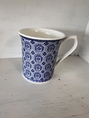 Buy Queen's Bone China Blue Story Classical Coffee Mugs Tea Cups Made In India • 9£