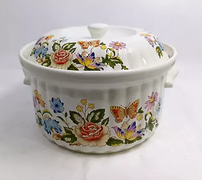 Buy Aynsley Cottage Garden Oven To Table Casserole Dish / (Large) • 9.99£