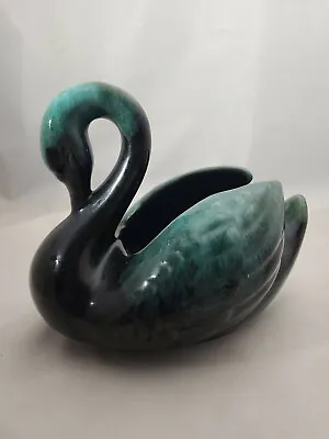 Buy BLUE MOUNTAIN POTTERY Vintage Swan Bird Figurine Planter Bowl Canada Vintage  • 20.86£