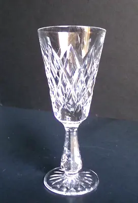 Buy Vintage Waterford Clear Cut Crystal Kinsale Sherry Glass Marked 5 3/8  • 18.02£