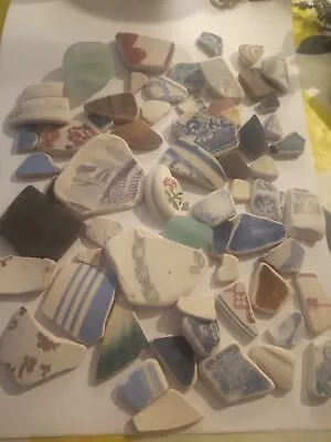 Buy Collection Of Scottish Sea Pottery Pieces • 9£