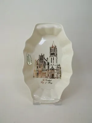Buy Donegal Parian China Dish Derry City Cathedral Londonderry • 14.99£