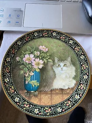Buy Royal Doulton - Cats On Minton Tiles -Rosalie With Wild Roses - Collectors Plate • 4£