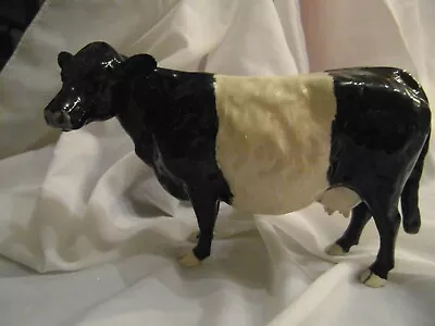 Buy Vintage Beswick Belted Galloway Cow ( White Udder )  No 4113a • 89.99£