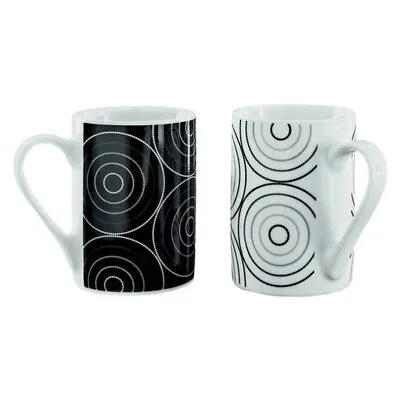 Buy Tesco Porcelain Raindrop Mugs 4 Pack Dishwasher/microwave Safe New • 6.99£