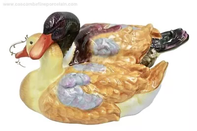Buy FABULOUS Herend Porcelain Figurine LIFESIZE Pair Ducks Natural RP£1400.00 • 565£