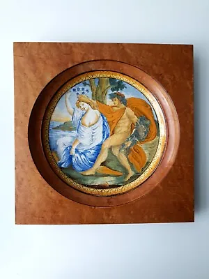 Buy Antique Italian Wall Charger Earthware / Delft/ Faience / Polychrome / Majolica  • 90£