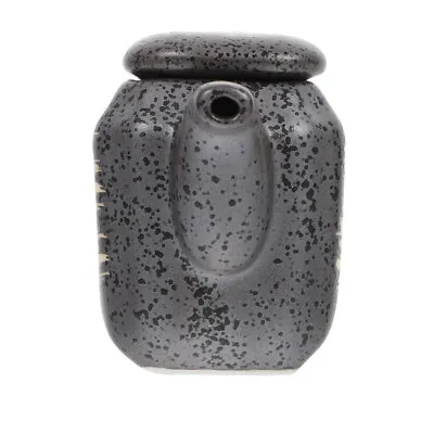 Buy  Black Soy Sauce Pot Ceramic Pourer Oil And Vinegar Dispenser • 12.73£