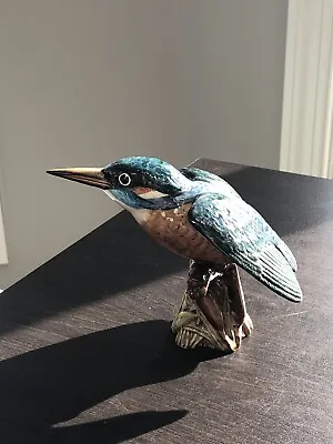 Buy Vintage Beswick Kingfisher Bird 2371 England Figurine Embossed Backstamp • 52.75£