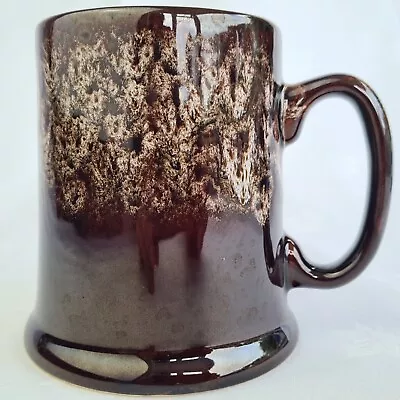 Buy Foster's Cornish Pottery Studio Honeycomb Glaze Tankard Mug, Hand Thrown Vintge • 14£