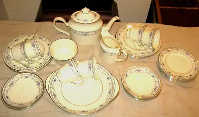 Buy Minton Bellemeade Teaset For 6 . Teapot And Cake Plates . • 78£