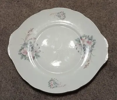 Buy Vintage Duchess Fine Bone China 10  Cake Plate 2 Handles Floral Made In England • 13.99£