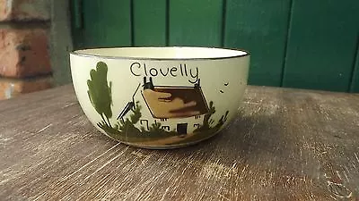 Buy Old Clovelly MottoWare Babbacombe Torquay Cottage Bowl  Heaven Send Thee Many.   • 9.99£