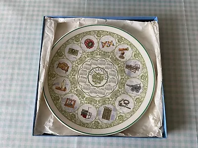 Buy Wedgewood Millennium Plate The Sciences Calendar Plate 2001 • 0.99£