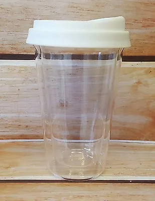 Buy TAKE OUT TRAVEL MUG (Glass) WITH SILICONE LID • 32£