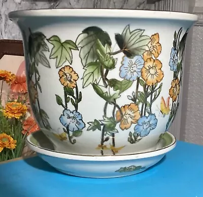 Buy Vintage Kewdos Large Pottery Bowl And Saucer • 25£