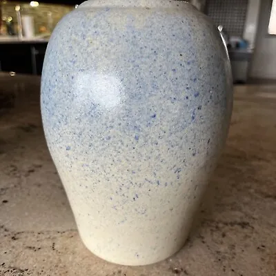 Buy 8.5” Speckle Glaze Yellow Ware  Pottery Vase Unusual • 32.58£