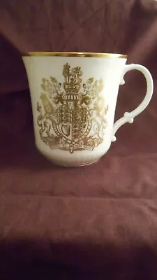 Buy Royal Doulton China Queen Elizabeth 11 Silver Jubilee Commemorative Mug 1977 • 6.99£