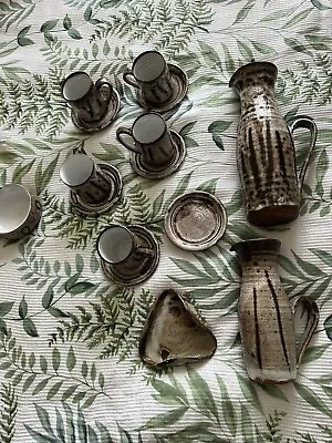 Buy Vintage Cornish Pottery Coffee Set • 40£