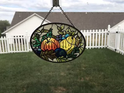 Buy Stained Glass Window Sun Catcher Grannycore With Hanger • 14.39£