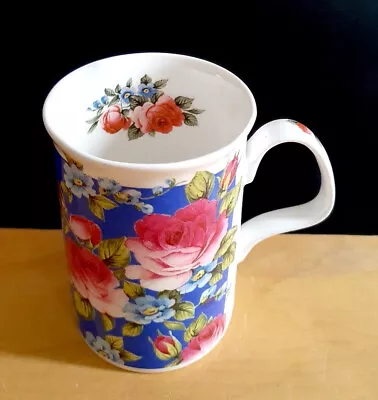 Buy Rare Roy Kirkham Lamantha Flower Floral Fine Bone China Cup Mug England • 12£