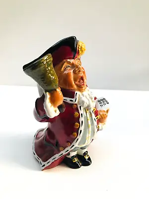 Buy Town Crier Toby Jug. Roy Kirkham Staffordshire Vintage Character • 8.99£