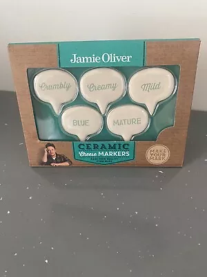 Buy Jamie Oliver Cheese Markers New In Box Ceramic Christmas Dinner Party Board • 6.49£